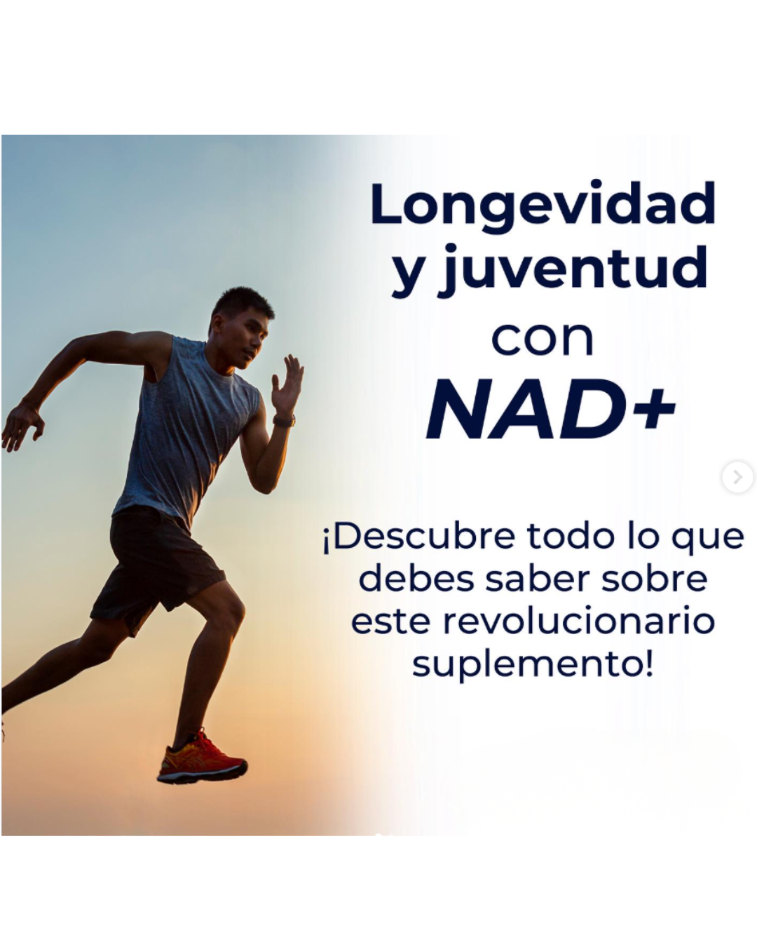 Life Extension NAD+ regenerador celular y resveratrol.